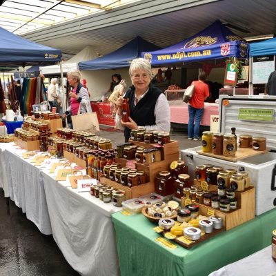 Grandma Bees at Gosford Farmers Markets, NSW, Central Coast