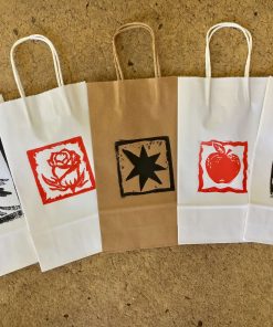 Photo of themed paper carriers