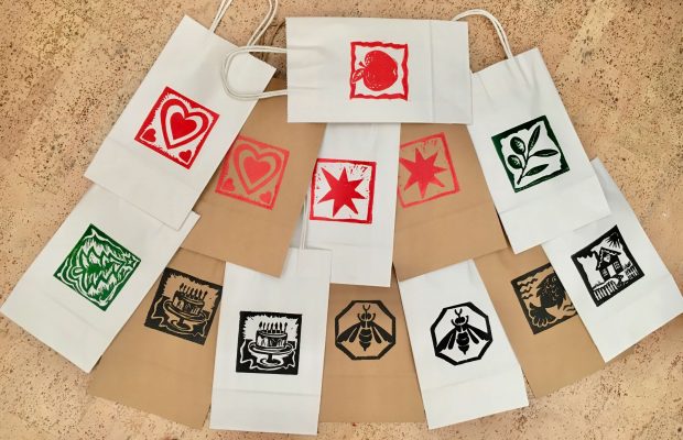 Photo of Grandma Bees carrier bags