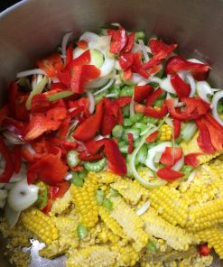 Photo of the ingredients for Grandma Bees Corn Relish
