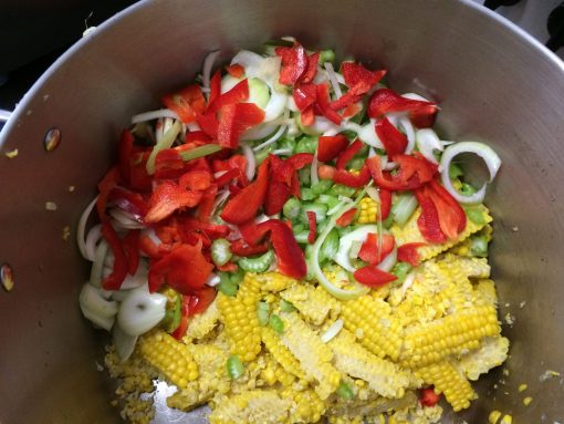 Photo of the ingredients for Grandma Bees Corn Relish