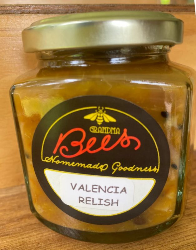 Valencia Relish from Grandma Bees